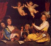 Gerrit van Honthorst The Concert USA oil painting reproduction